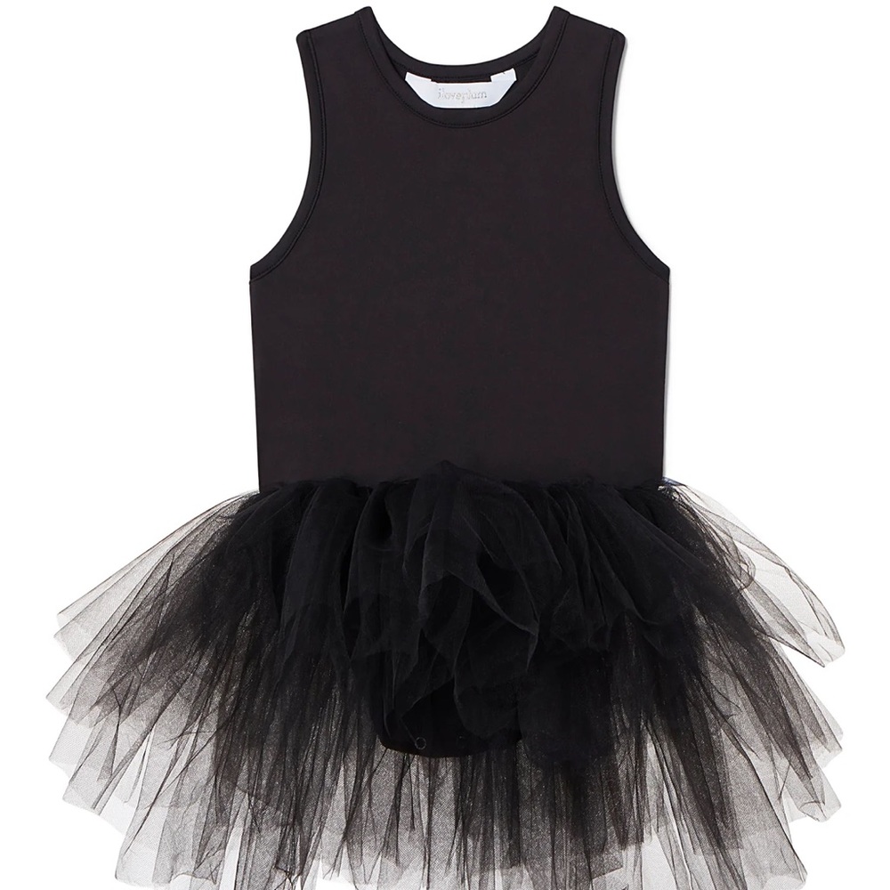 Iloveplum black B.A.E. Tutu dress 2y